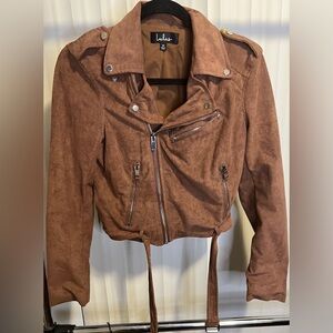 NWOT Lulus Brown Jacket